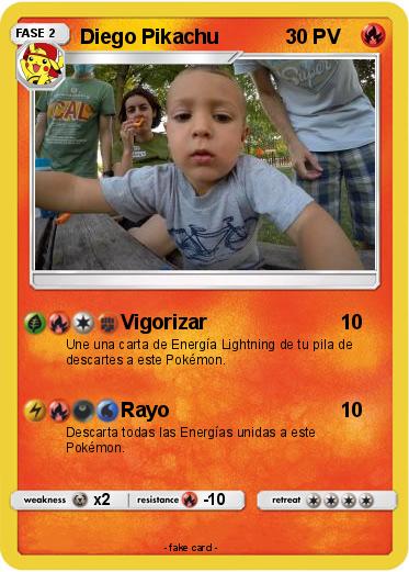 Pokemon Diego Pikachu
