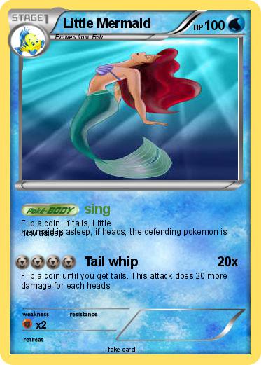 Pokemon Little Mermaid