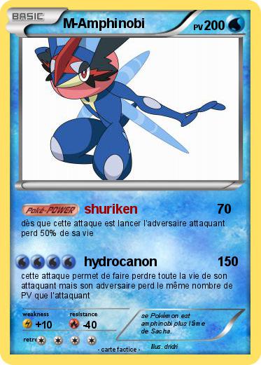 Pokemon M-Amphinobi