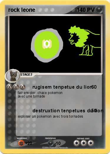 Pokemon rock leone