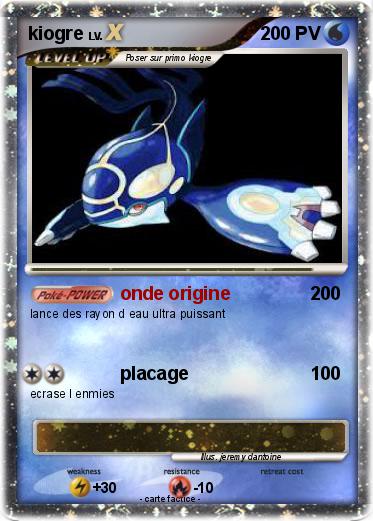 Pokemon kiogre