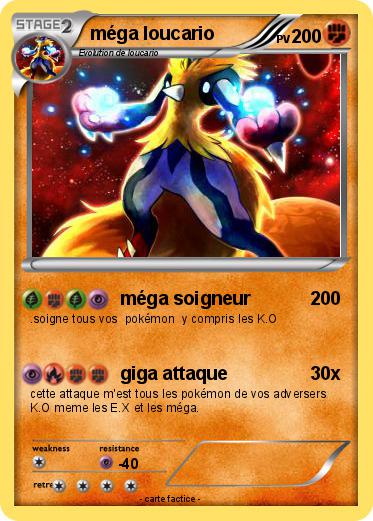 Pokemon méga loucario