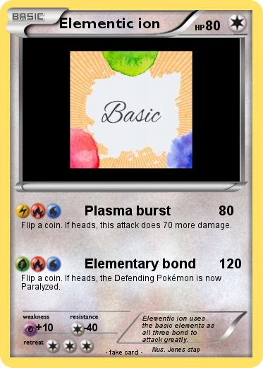 Pokemon Elementic ion