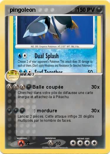 Pokemon  pingoleon 