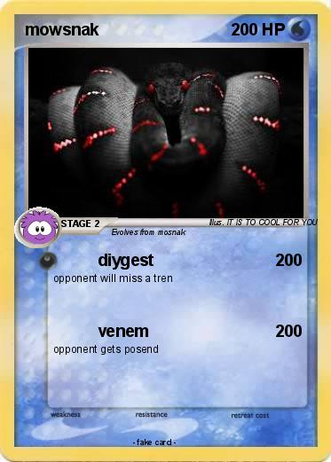 Pokemon mowsnak
