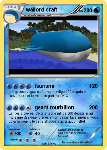 Pokemon wailord craft