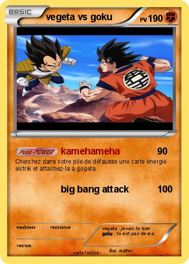 Pokemon vegeta vs goku