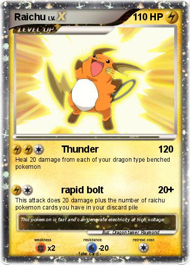 Pokemon Raichu