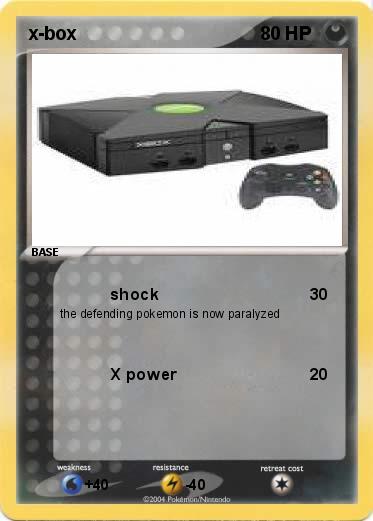 Pokemon x-box