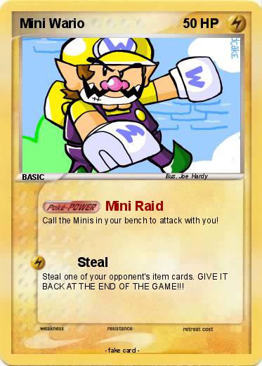 Pokemon Mini Wario