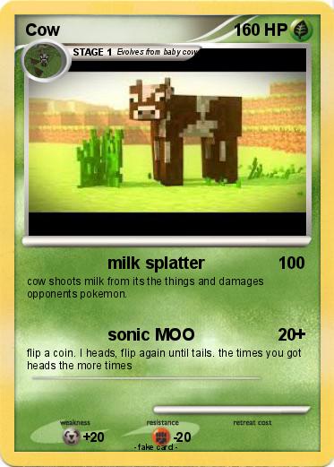 Pokemon Cow