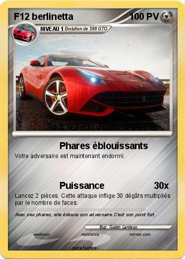 Pokemon F12 berlinetta