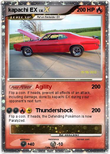 Pokemon kapachi EX