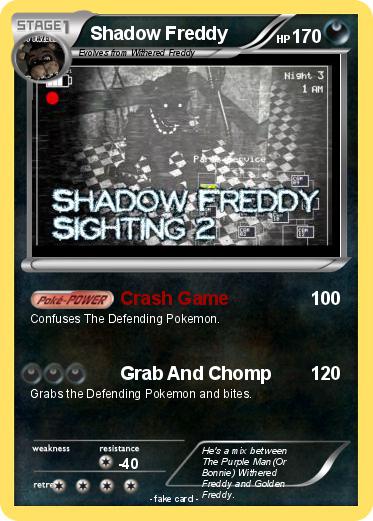 Pokemon Shadow Freddy