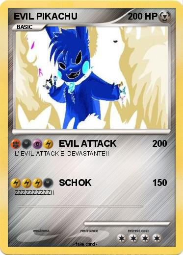 Pokemon EVIL PIKACHU