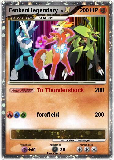 Pokemon Fenkeni legendary