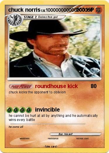 Pokemon chuck norris