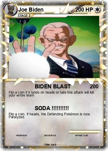 Pokemon Joe Biden