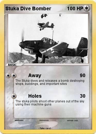 Pokemon Stuka Dive Bomber