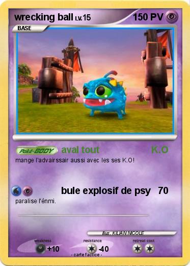 Pokemon wrecking ball