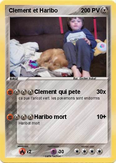 Pokemon Clement et Haribo