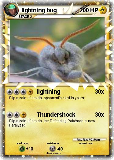 Pokemon lightning bug