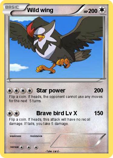 Pokemon Wild wing