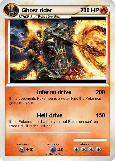 Pokemon Ghost rider