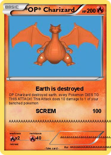 Pokemon *OP* Charizard