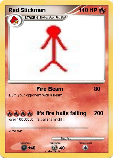 Pokemon Red Stickman