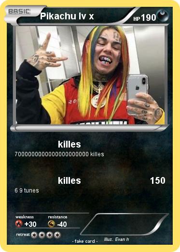 Pokemon Pikachu lv x