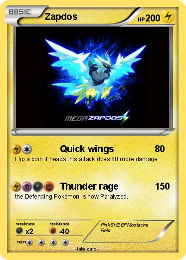 Pokemon Zapdos