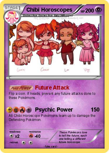 Pokemon Chibi Horoscopes