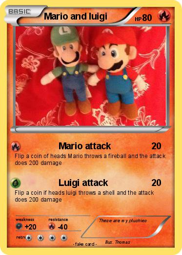 Pokemon Mario and luigi