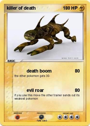 Pokemon killer of death