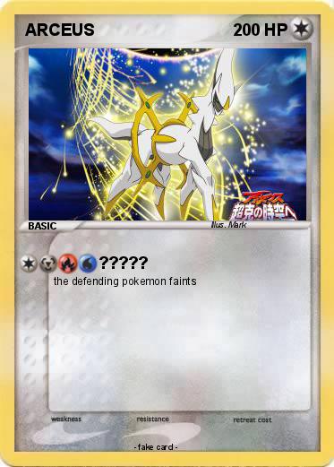 Pokemon ARCEUS