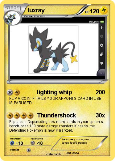 Pokemon luxray