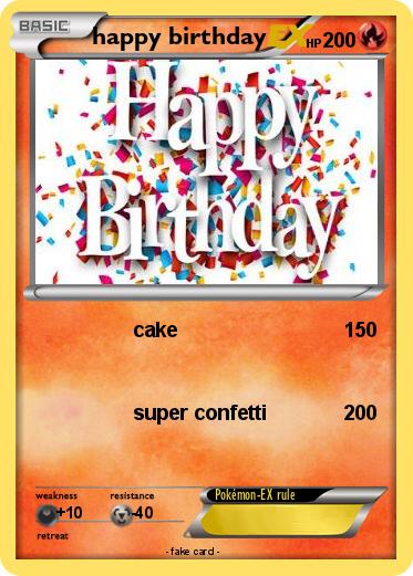 Pokemon happy birthday
