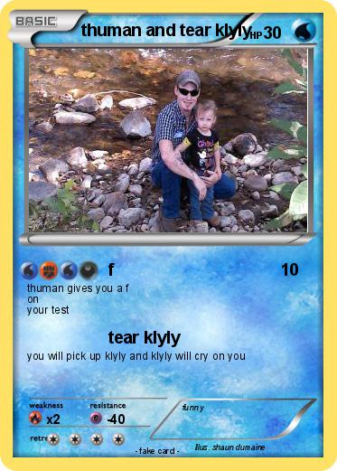 Pokemon thuman and tear klyly