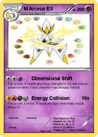 Pokemon M Arceus EX