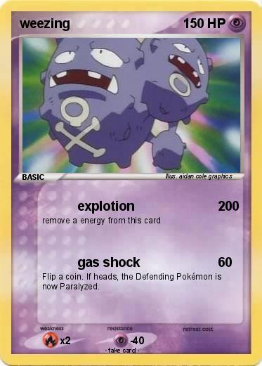 Pokemon weezing