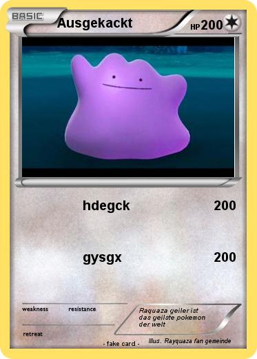 Pokemon Ausgekackt