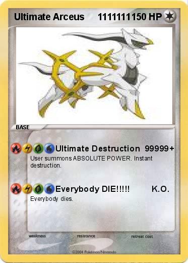 Pokemon Ultimate Arceus     1111111