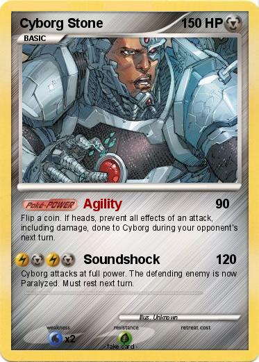 Pokemon Cyborg Stone