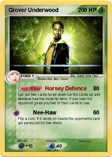 Pokemon Grover Underwood