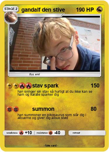 Pokemon gandalf den stive