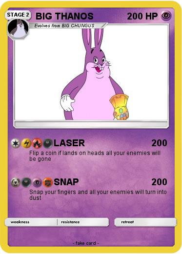 Pokemon BIG THANOS