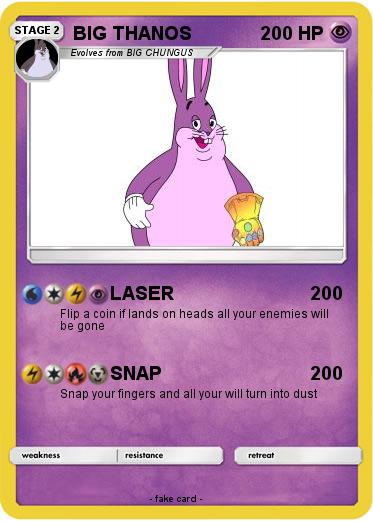Pokemon BIG THANOS