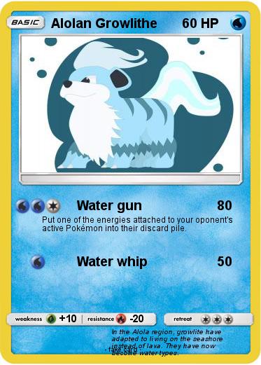 Pokemon Alolan Growlithe