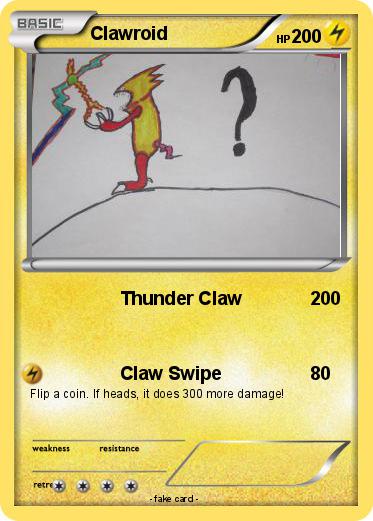 Pokemon Clawroid